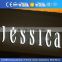 Wholesale decorative galvanized metal 3d letters for advertising OEM