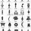 Good quality classical wrought iron stamped components
