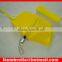 yellow 3 fold umbrella/manual open umbrella