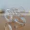 Tableware drinking glass mug handle glass cup for sale