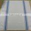 Cotton yarn dyed checkered white / black /brown /blue table cloth napkin