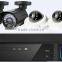 4CH 1.0MP High Definition XM Hybrid AHD DVR security cctv kits AHD Camera