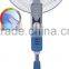 CHEAP PRICE 16'' 12V DC SOLAR FAN /WITH REMOTE CONTROL FLOOR STAND LED FAN