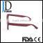 Fashion design OEM Brand Logo Solid Wood Sunglasses