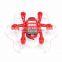 DWI Dowellin 126 2.4G 4CH mini quadcopter with 6 motors rc pocket drone with HD camera