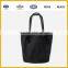 Black canvas tote bag for women, durable 16oz canvas handbag