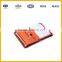 notebook cover Padfolio Organizer with zipper closure and pen holder