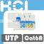 Network Cat6A 90 Degree UTP Punchdown Type Modular Keystone Jack