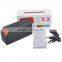 X3 bluetooth portable mini speaker with usb charger control