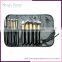2016 hot selling OEM 10pcs Private lable cosmetic makeup brush set