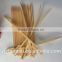 Food grade bamboo natural color bamboo skewer 20 cm with custom logo in BBQ tools