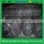 black construction scaffold safety net