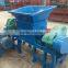 Waste used plastic recycling machine, rubber tire crushing plant shredder machine