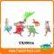 zoo animals plastic toy, natural world toy animals, flocked animals toy