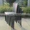 C - 2003 plastic rattan outdoor furniture dining side chair