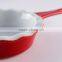 China suppliers kitchen cookware ceramic baking pans with red handle