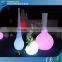 GLACS Control Color Changeable Plastic LED Outdoor Lamp Plastic LED Floor Lamp