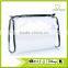 Super Simple Hot Sale PVC Ladder-shape Cosmetic Bag With Nylon Zipper