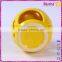 ceramic craft hollow out desgin yellow incense burner