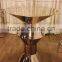 BT9001 Gold bar table and bar chair used