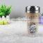 Double Wall Stainless Steel Inside and Plastic Outside Cup