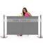 rope pole barrier/outdoor cafe barriers/make in china