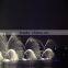 Large outdoor water fountains, two directions