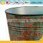 flower pot decoration metal home plant pots