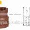 TY High quality PP threaded pipes&fittings FEMALE REDUCER B eco-friendly Cheap Price Full Size factory price list discount
