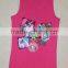 girls tank top. Monster high2015 fashion high quality printed girls cotton tank top