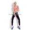 low price sale womens black breathable nylon sports pants