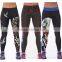 Fashion yoga capri pants, Skinny custom compression tights