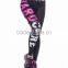 OEM fully sublimation printing fashion Quick Dry Workout womens yoga pants