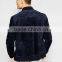 2016 men's cool blue leather suede winter jacket
