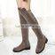 zm35773a wholesale women snow high heel rubber boots shoes