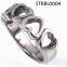 8mm Casting 316L Stainless Steel Ring / Men's Rings Jewelry