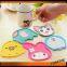 customized creative 3D rubber plate holder