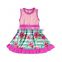 2017 kids handmade baby crochet sleeveless dress giggle moon remakes baby boutique clothing baby cotton frocks designs