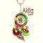 Ecological Keychains with Dreamcatcher and Seeds