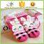 girl lovely acrylic knitted mittens with cartoon design