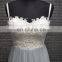 Wholesale Spaghetti Straps Appliques Top Floor Length Sexy Long Prom Dress For Girls