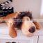Two-in-one keep warm tiger shape plush blankets