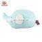 Wholesale custom design cheap stuffed soft cute Blue elephant microbead body pillow