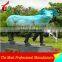 Garden Deco Fiberglass Life Size Cow