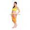 Abstract Print Sarong yellow print