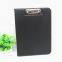 A4 double size clip board folding clipboard plastic file clipboard with padding
