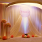 event wedding tent aluminum backdrop stand pipe drape for wedding party with pipes and drapes