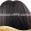 2017 New Arrival full and high density Brazilian Hair Kinky Straight 360 lace wig