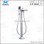 Luxury waterfall flow upc shower faucet floor standing bathtub faucet