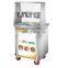 220v 50hz 60hz single pan fried ice cream machine 110v 60hz frying ice cream machine 1 compressor ice roll machine r410a cover